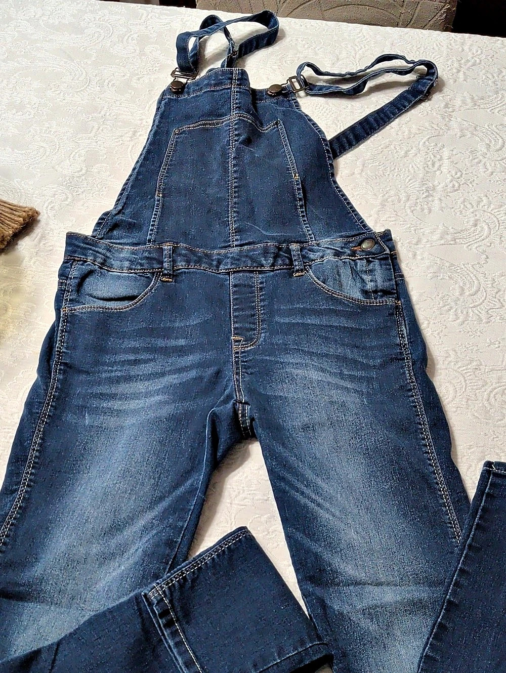 Blue Denim Overalls Size 3 ARDENE Women's SMALL